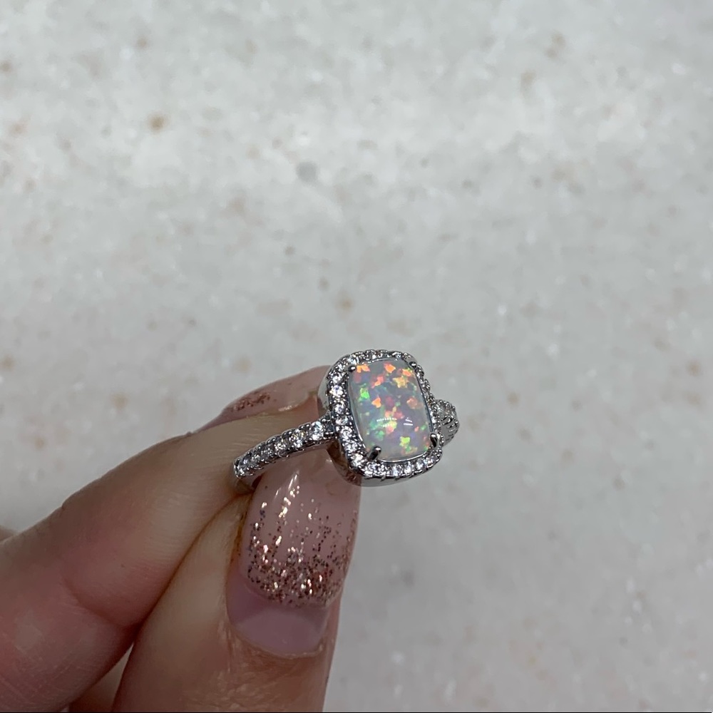 Fire Opal October Birthstone Ring! - Picture 3 of 6